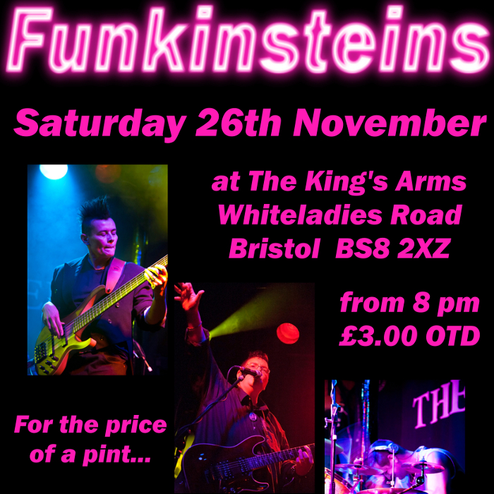 The Funkinsteins at the Kings Arms